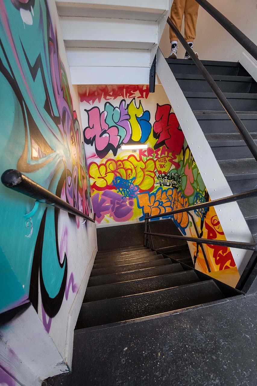 Kreate Hub studio Stairs