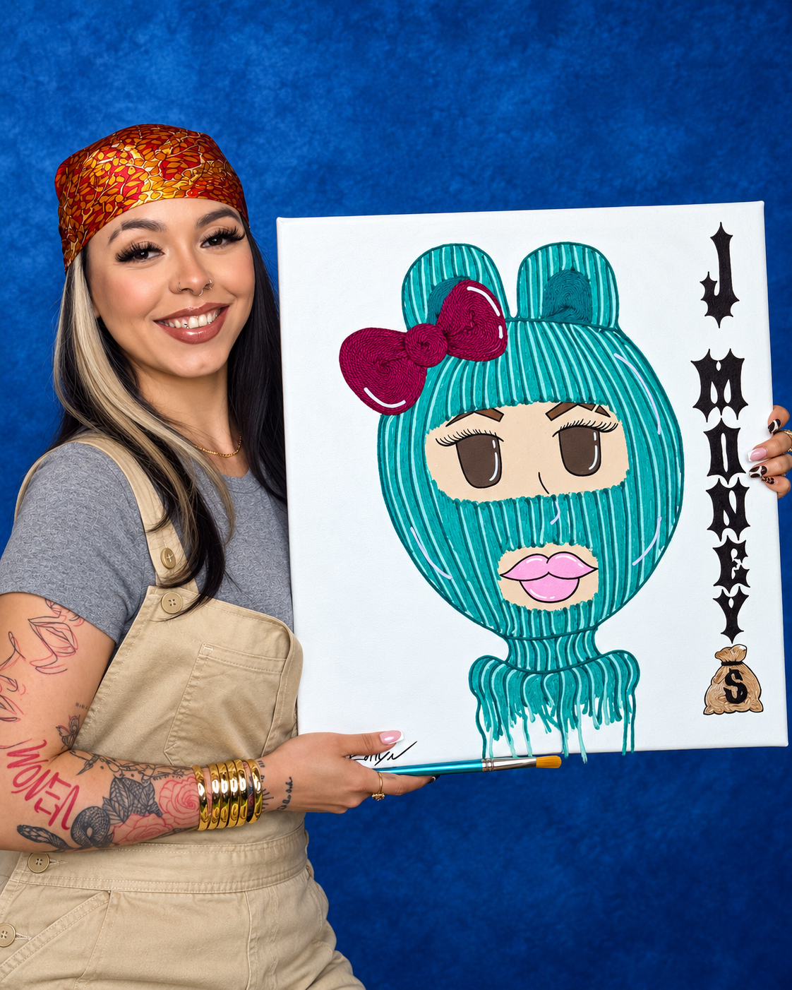 Jocelyn Rolon (J Rollyn), artist and hairstylist, Kreate Hub Philadelphia member spotlight